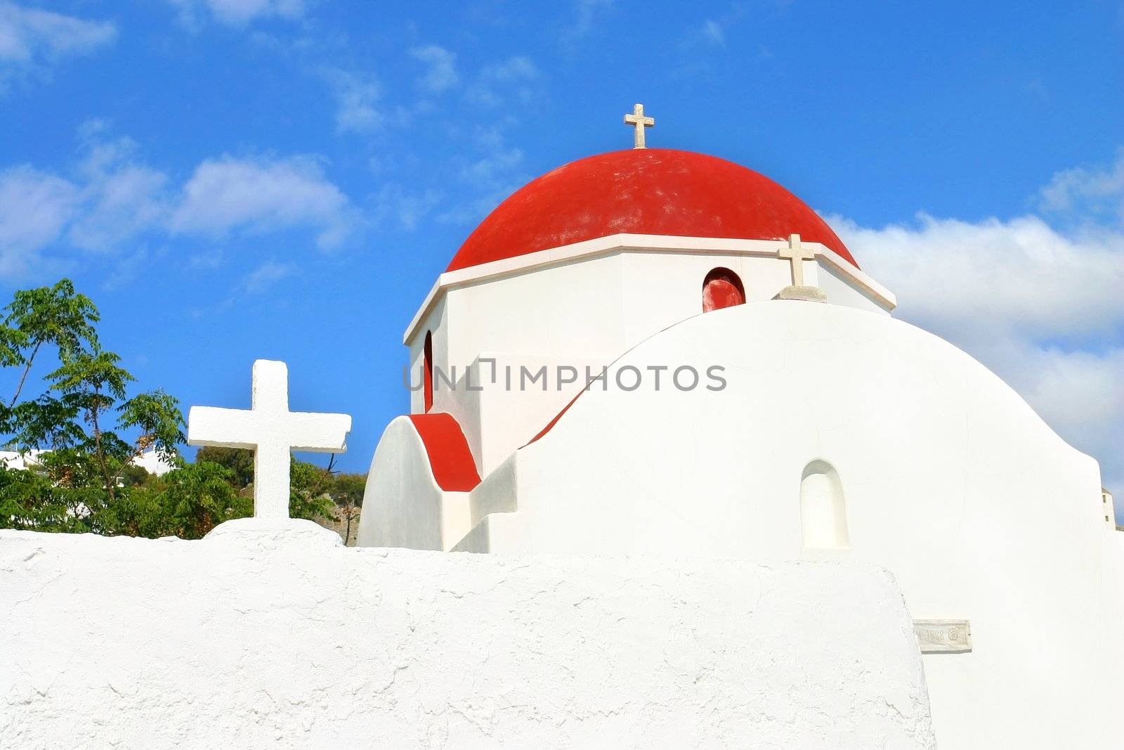 Church from Mykonos, Greece