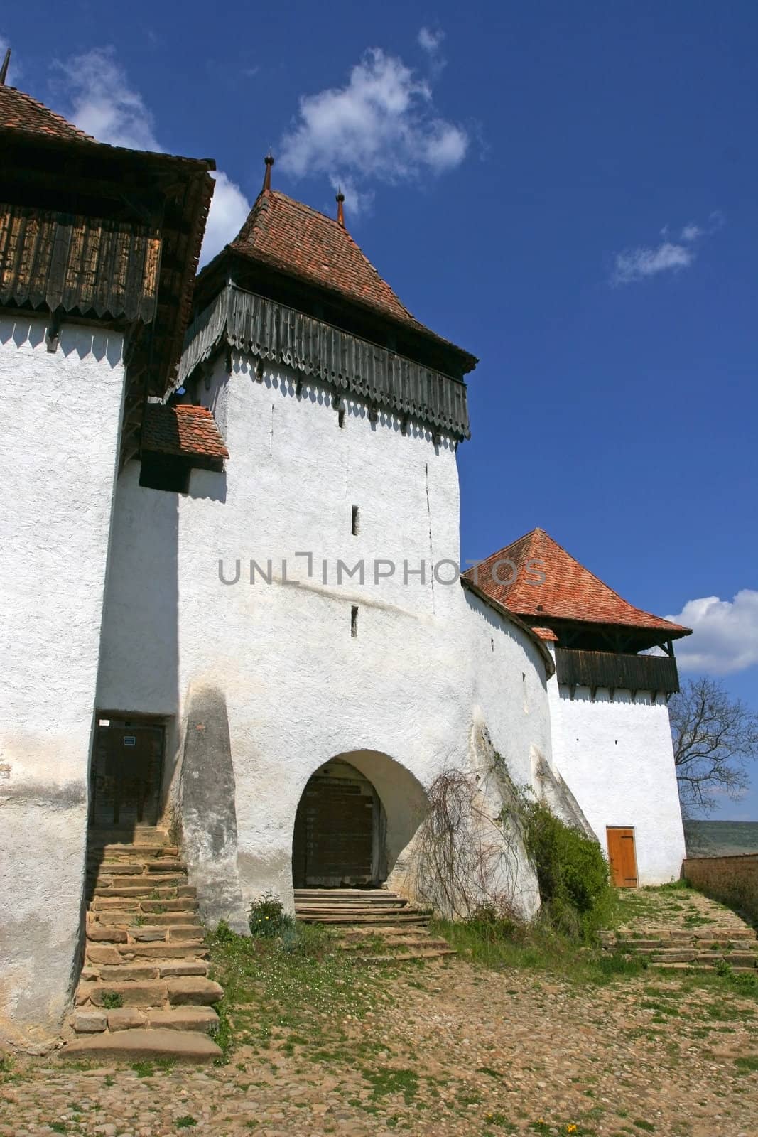 Village fortress from Viscri, Transylvania, Romania