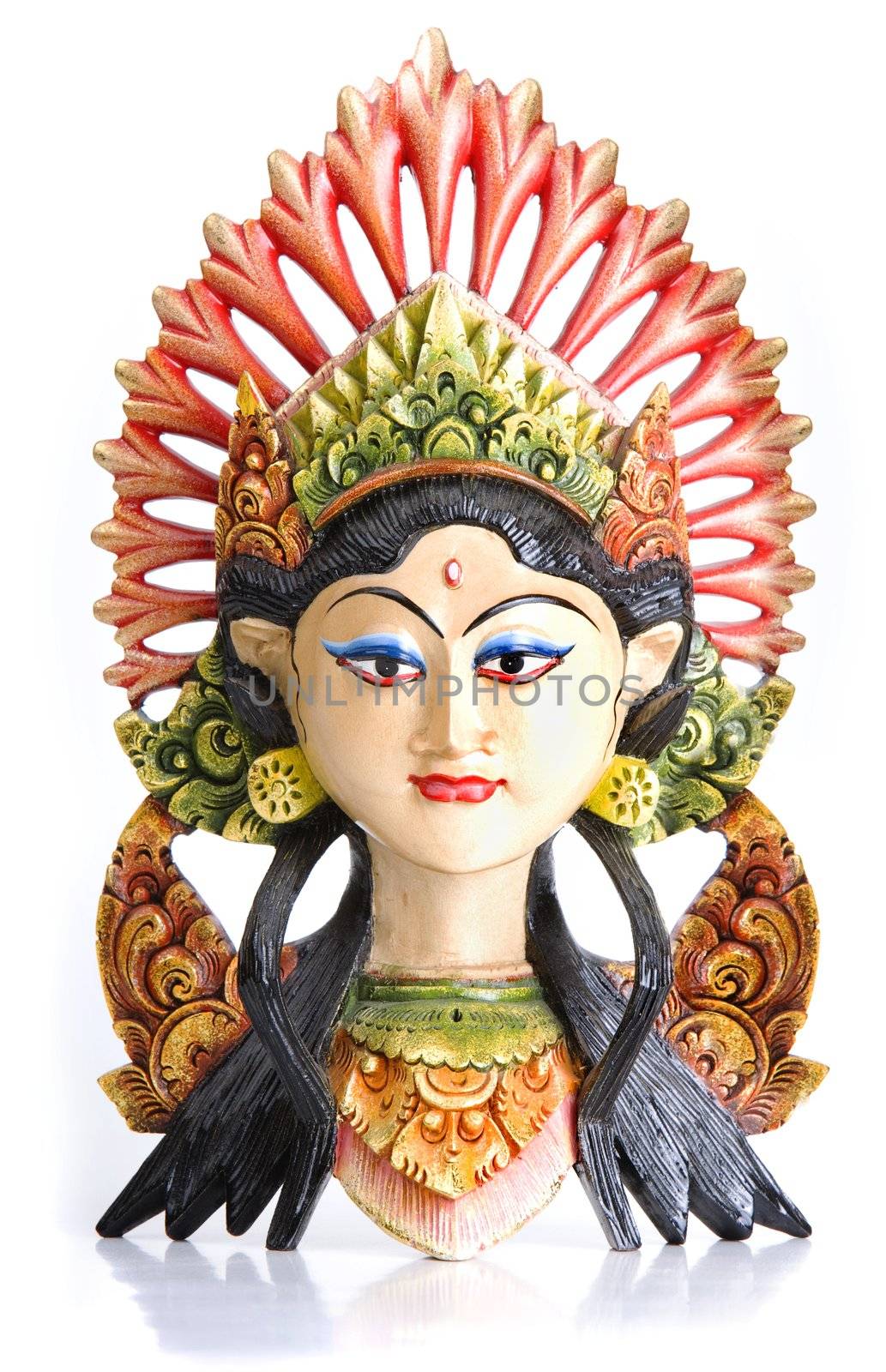 Eastern Indian Goddess Figure by Creatista