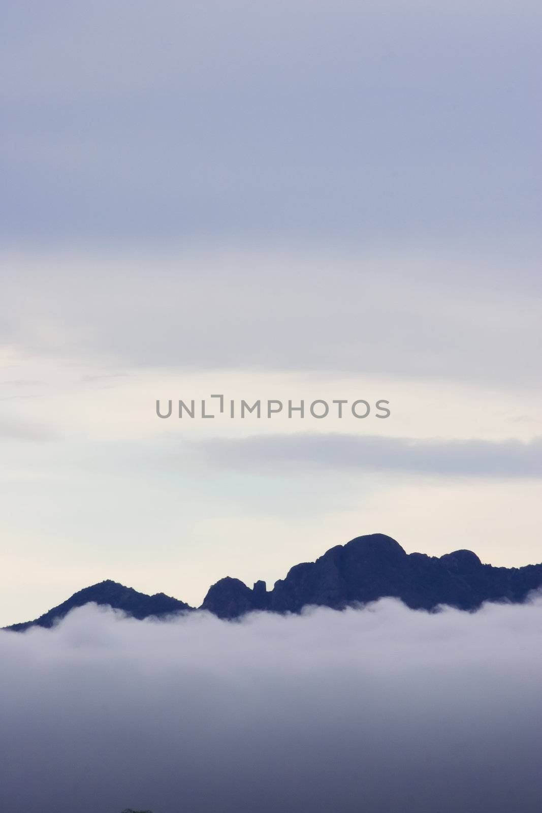 Cloudy Mountain by Creatista