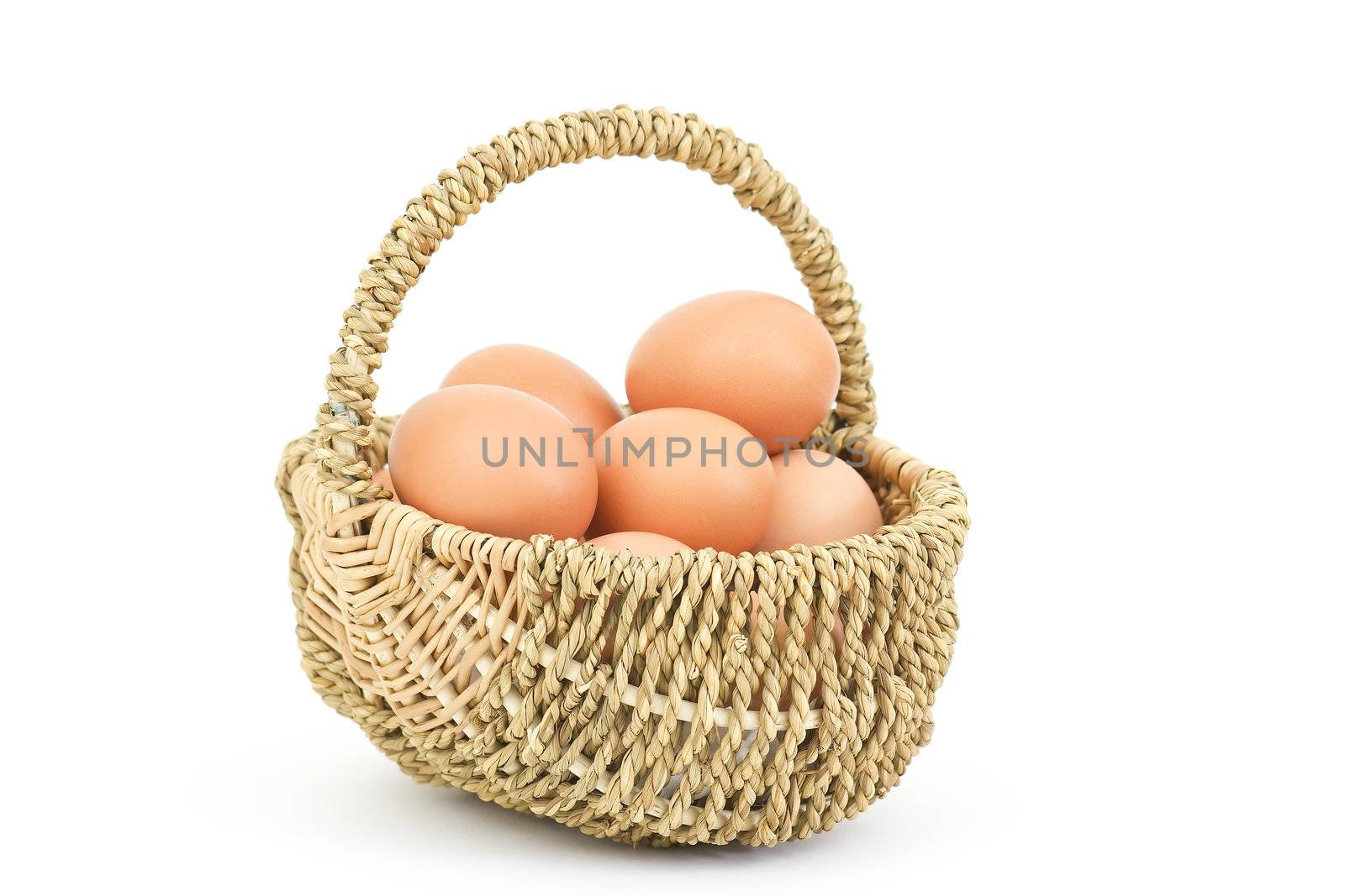 eggs in a basket