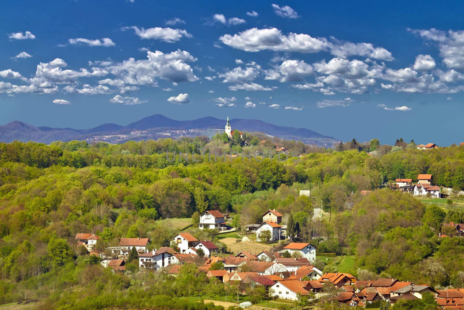 Marija Bistrica, green nature of Zagorje by xbrchx