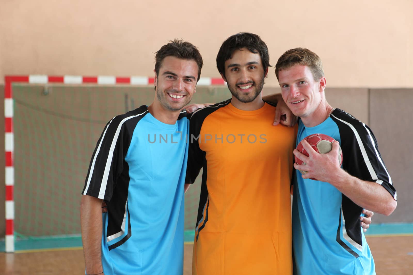 Handball players by phovoir