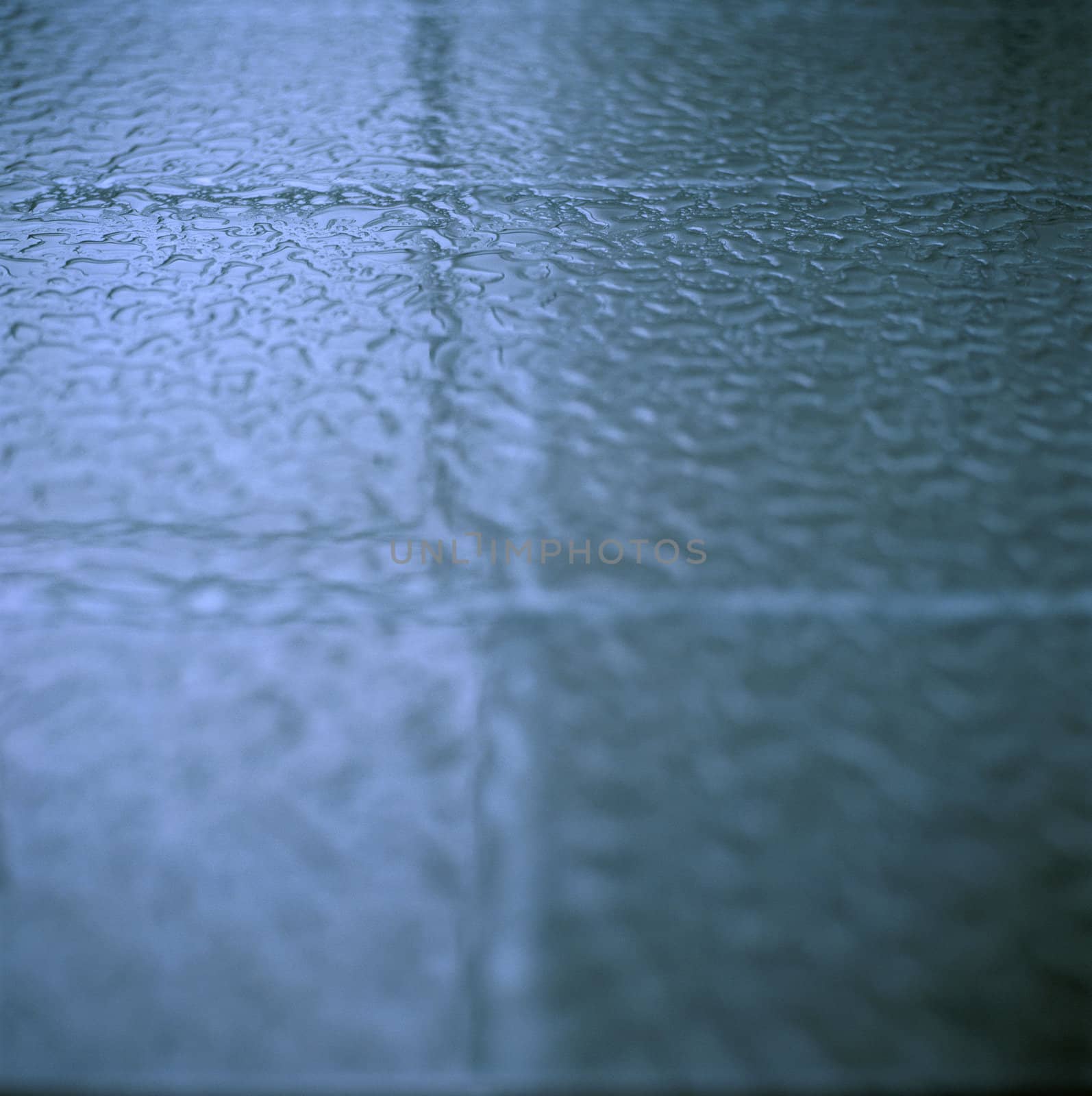 Rain on glass