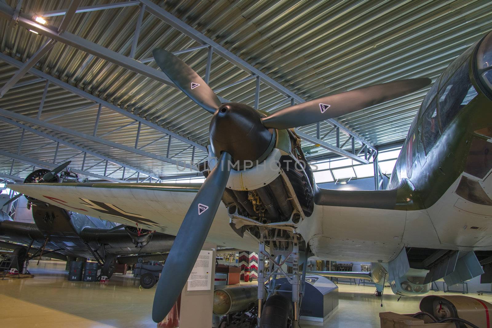 heinkel he 111 was a medium heavy bomber produced by heinkel flugzeugwerke, which was developed in 1933, the pictures are shot in march 2013 by norwegian armed forces aircraft collection which is a military aviation museum located at gardermoen, north of oslo, norway.