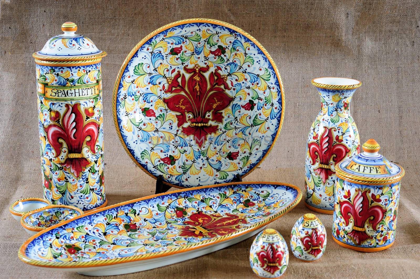 Tuscan Potteries by mizio1970