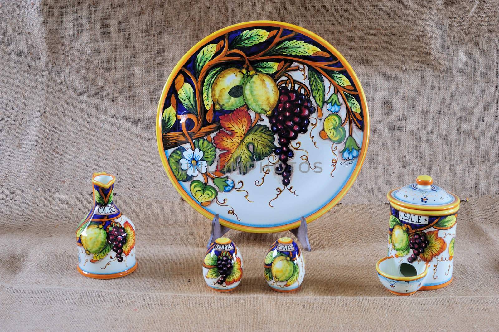 Tuscan Potteries by mizio1970