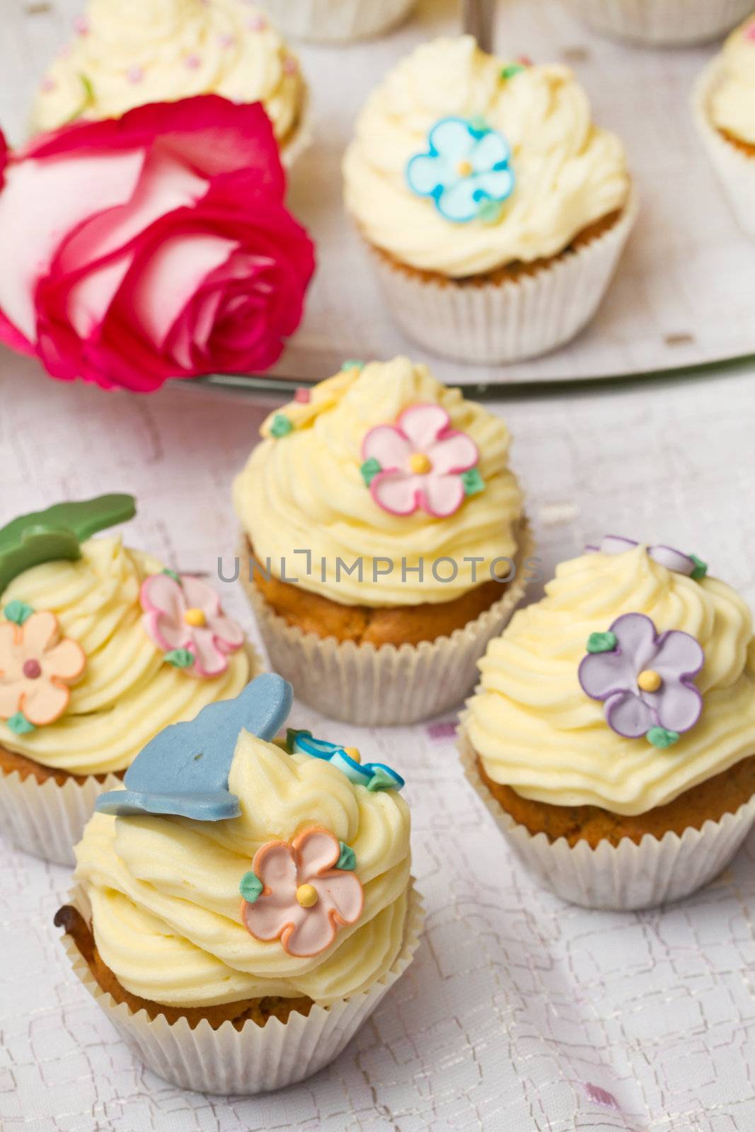 decorated cupcakes by lsantilli