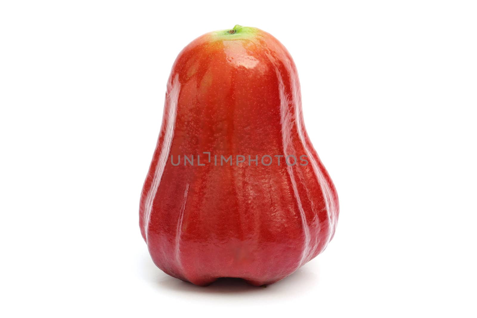 Rose apple isolated on white