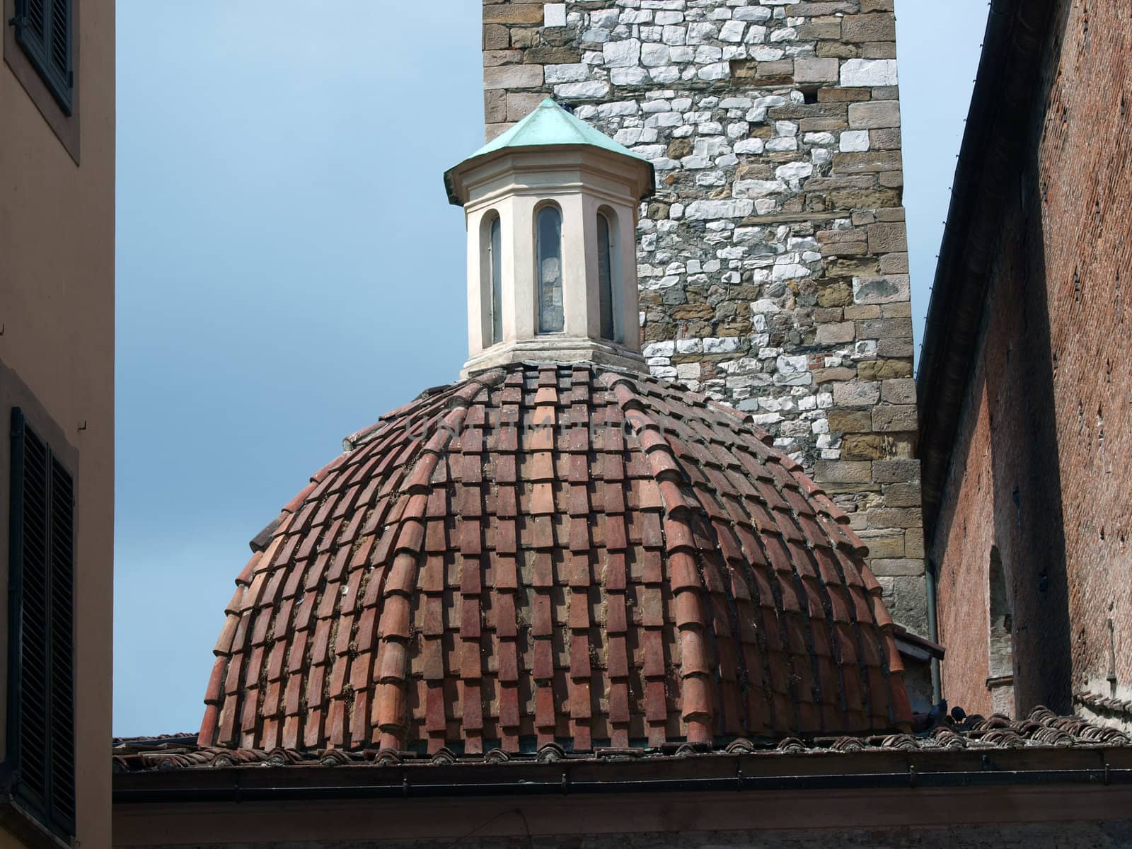 Lucca - Picturesque and antique architecture of city center