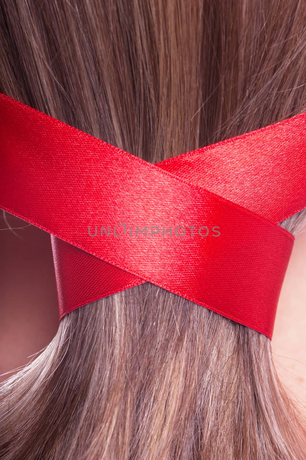 Ribbon in a hair by AGorohov
