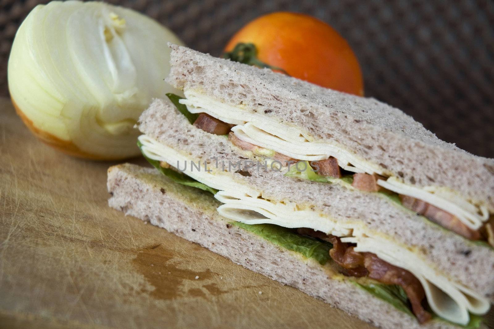 homemade sandwich by daniaphoto