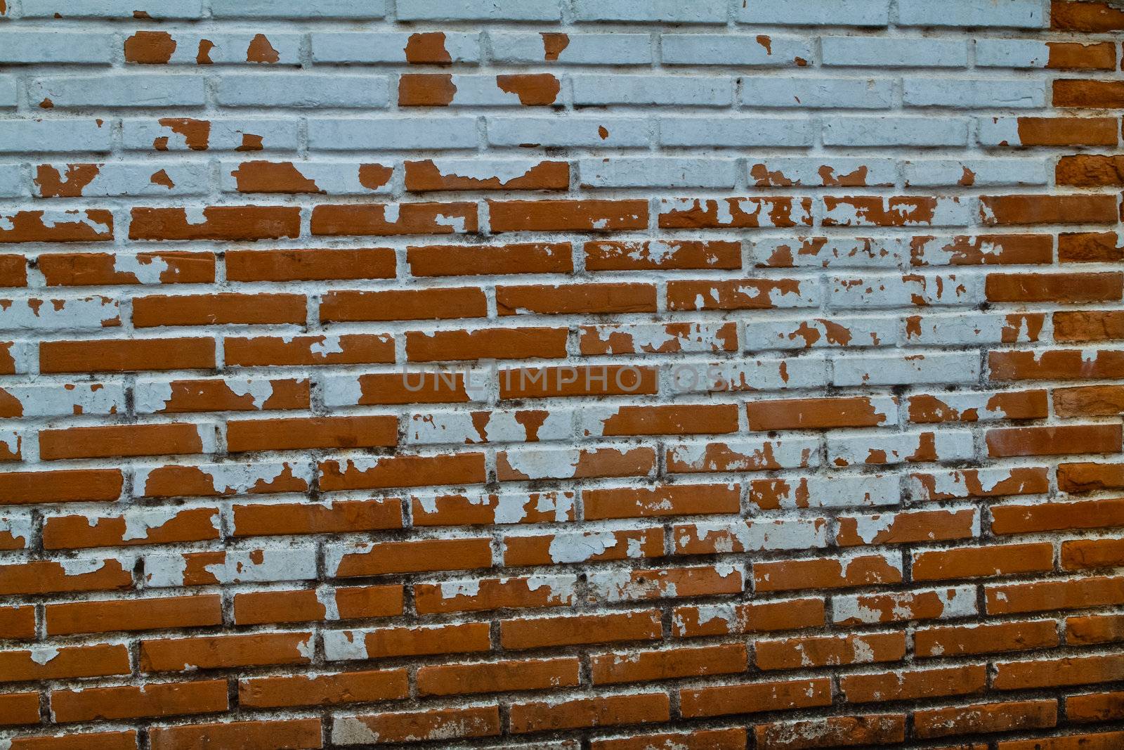Old Wall from a red brick as a Background