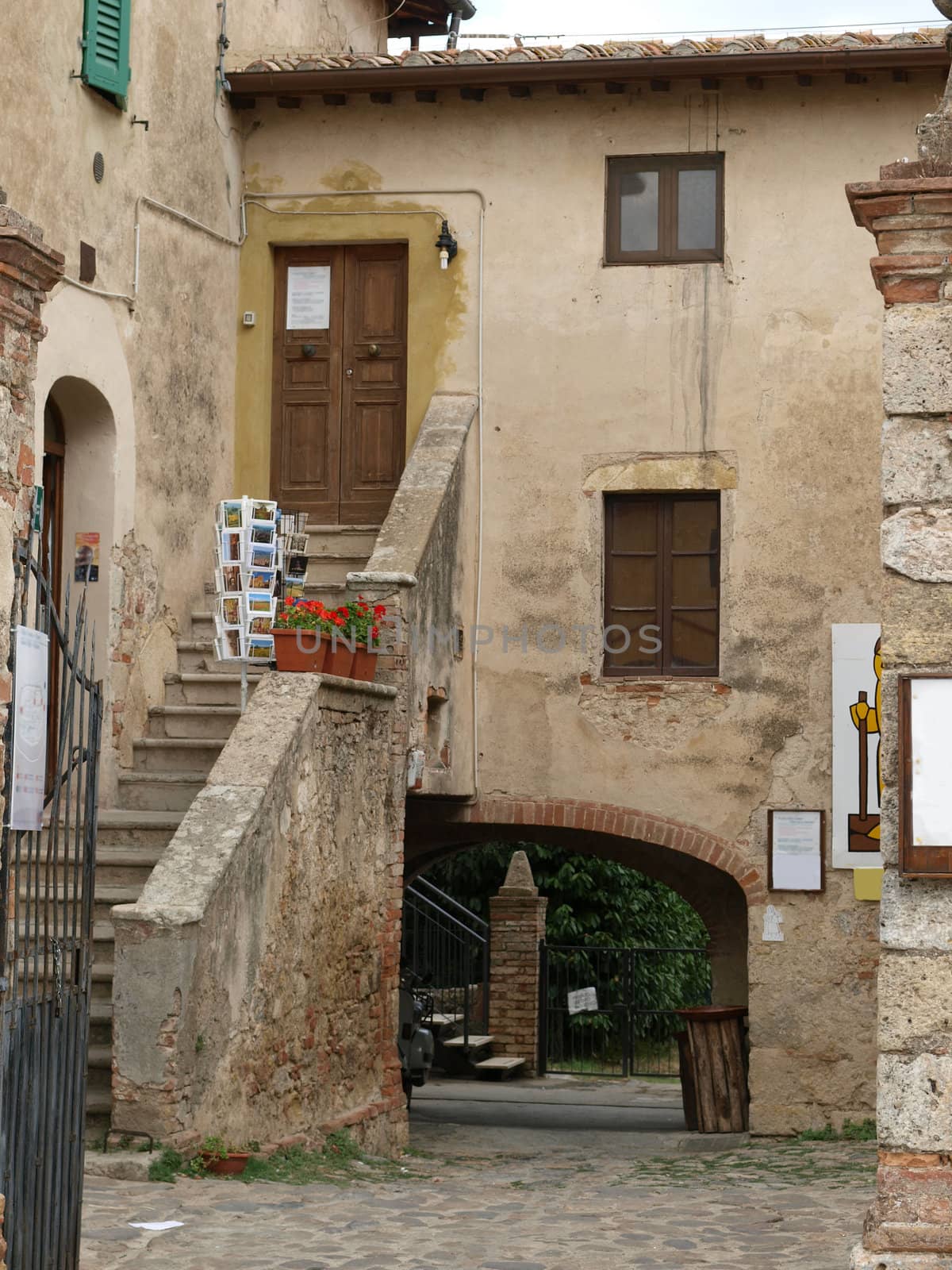 Monteriggioni, medieval village in Tuscany