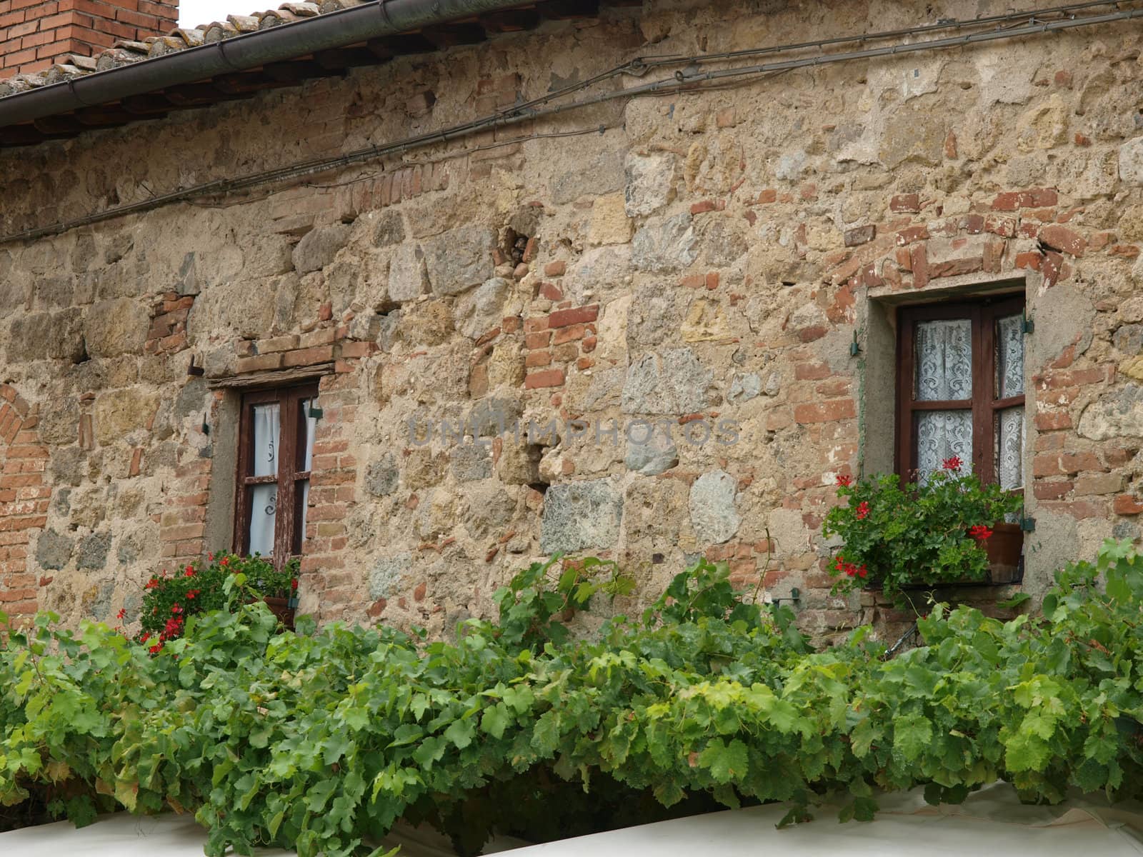 Monteriggioni, medieval village in Tuscany