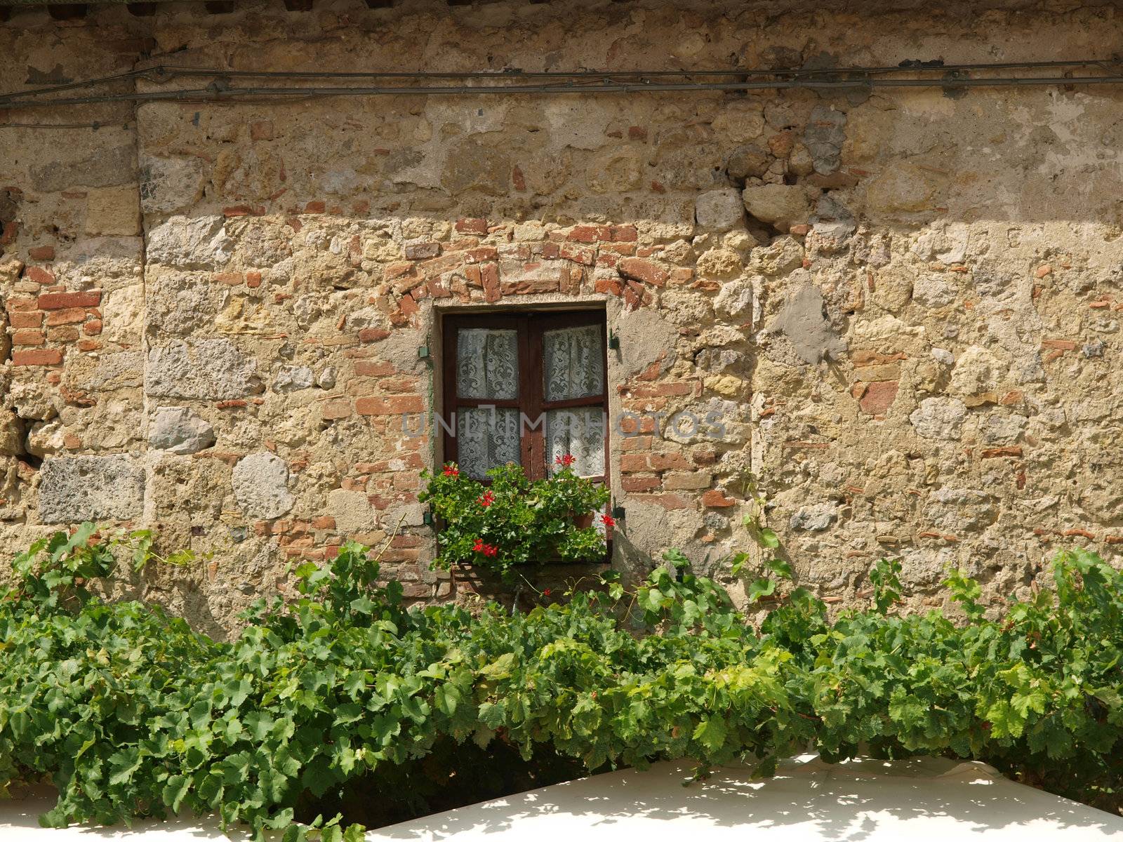 Monteriggioni, medieval village in Tuscany