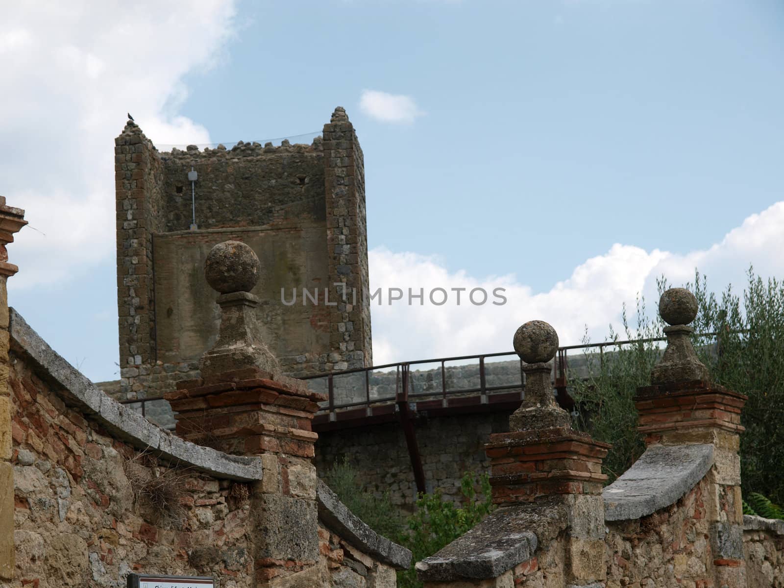 Monteriggioni, medieval village in Tuscany