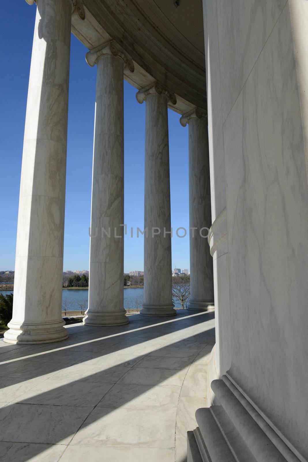 Jefferson Memorial in Washington DC by bbourdages