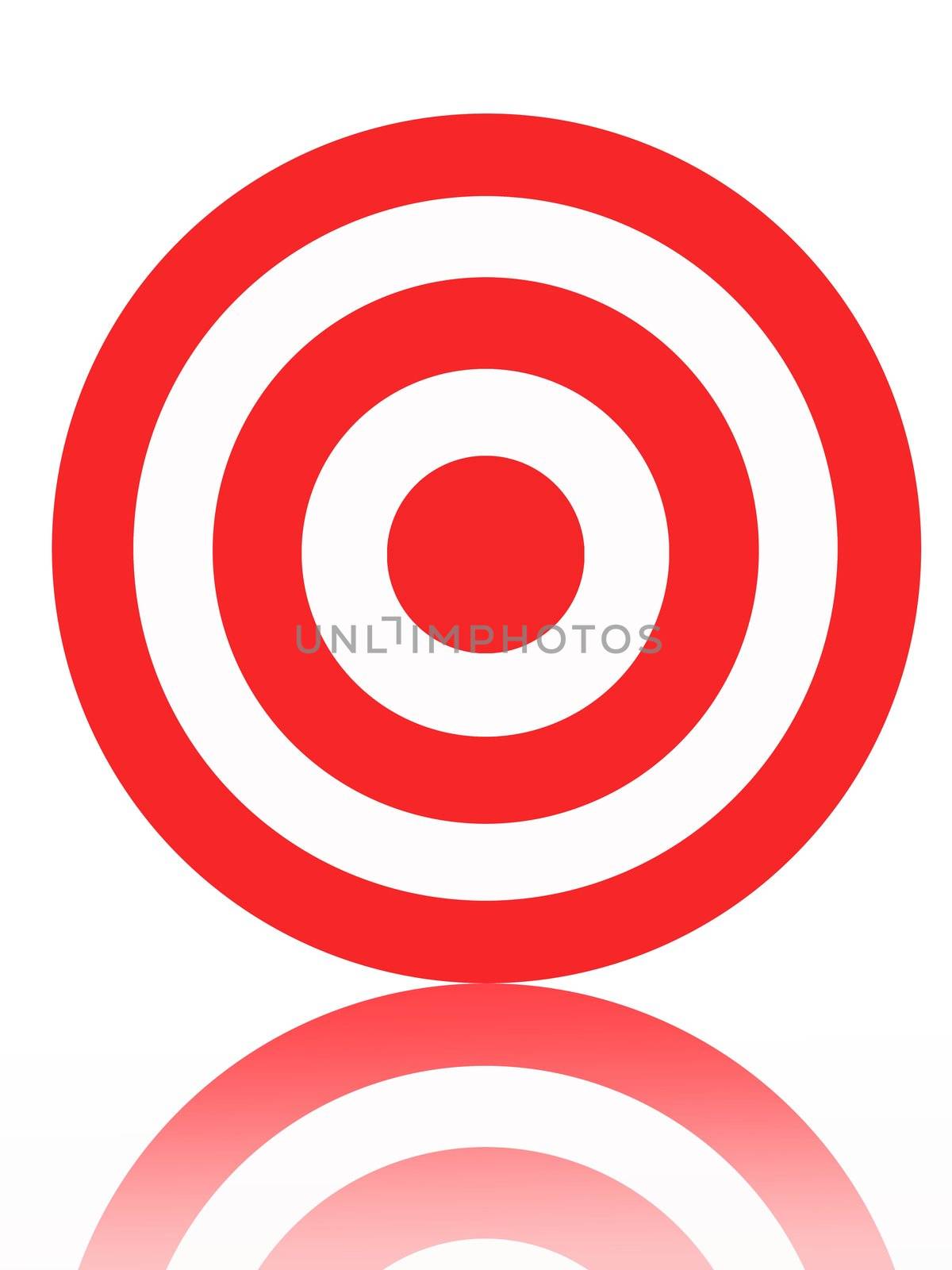 Playing darts isolated against a white background