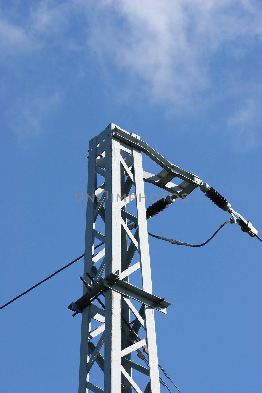 Electricity pylon - view details