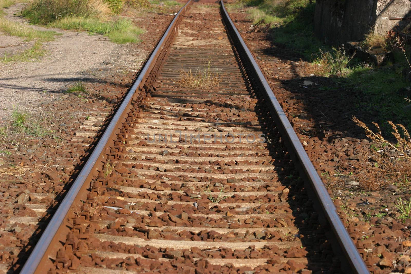 View of a railway track