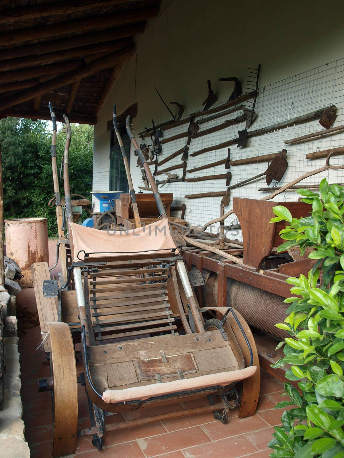old agricultural tools