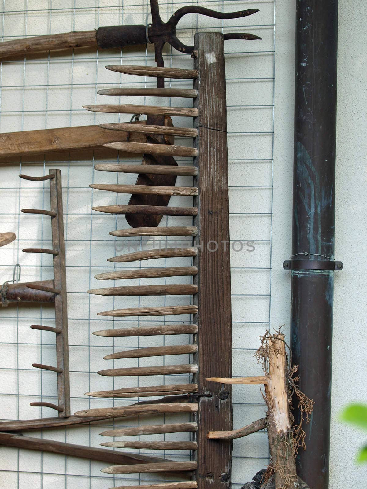 old agricultural tools