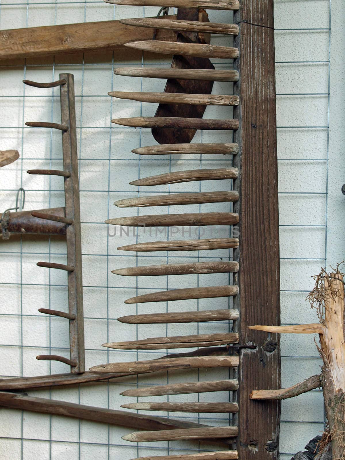 old agricultural tools