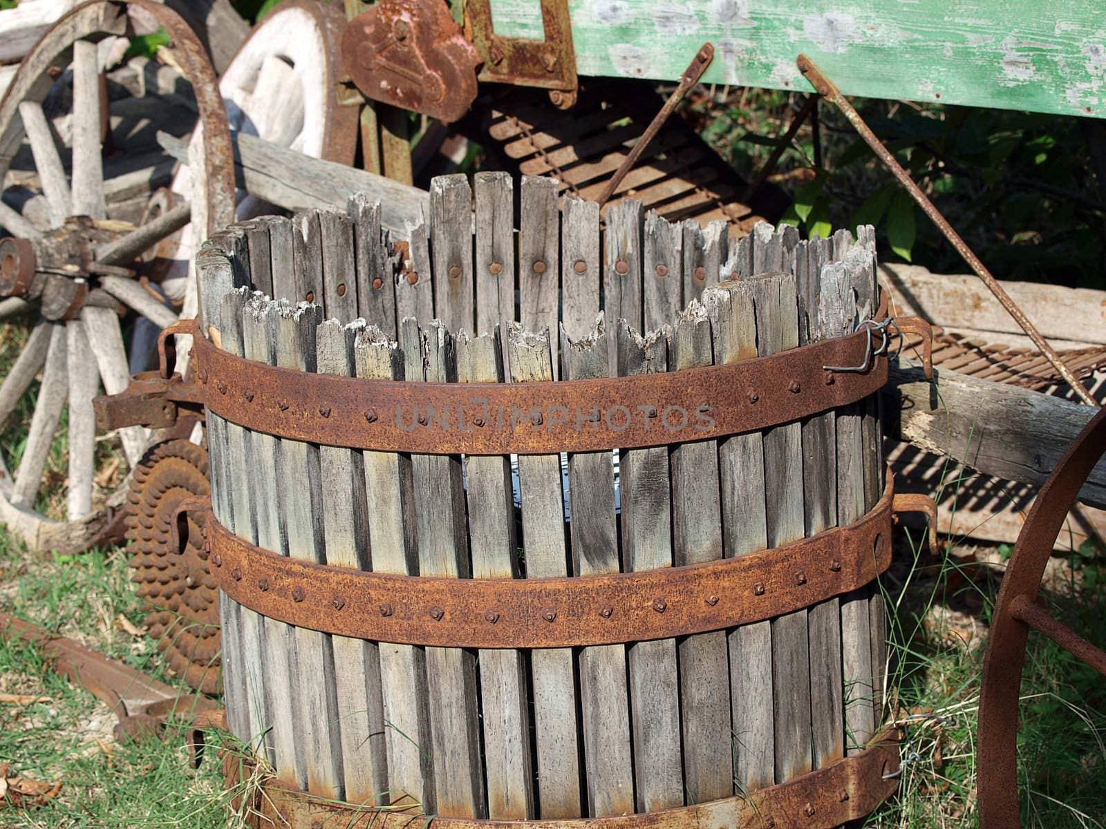 old agricultural tools