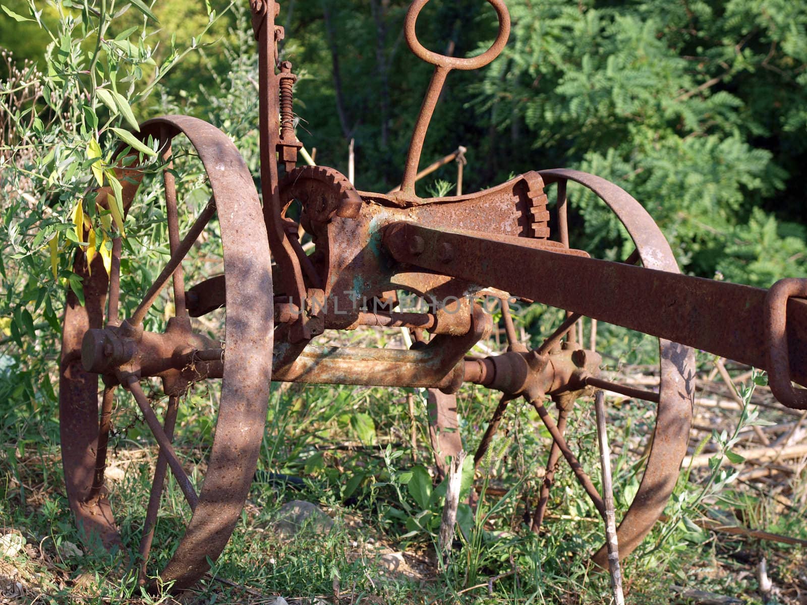 old agricultural tools