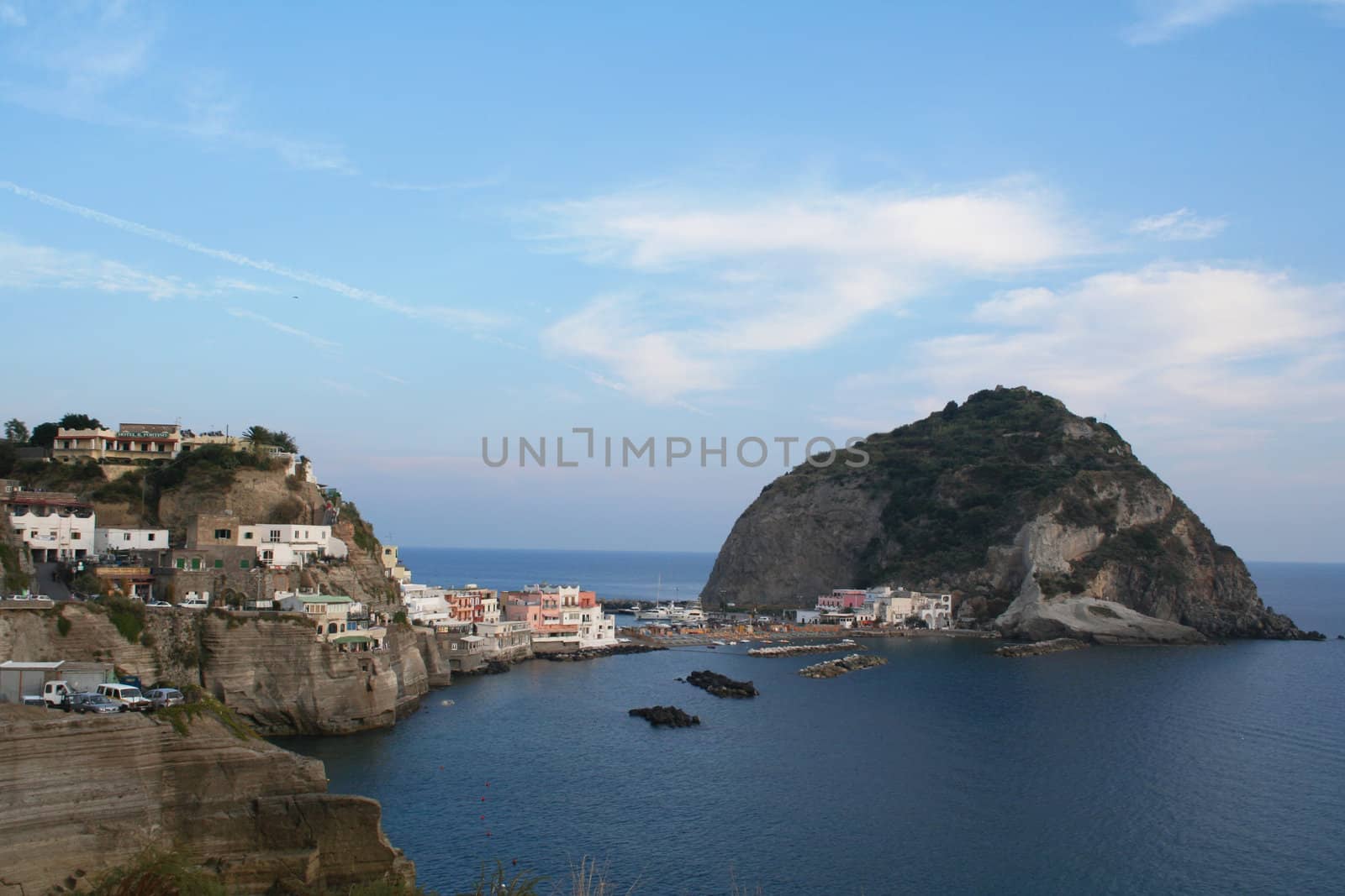 Italy. Campania region. Ischia Island, Sant-Angelo 

