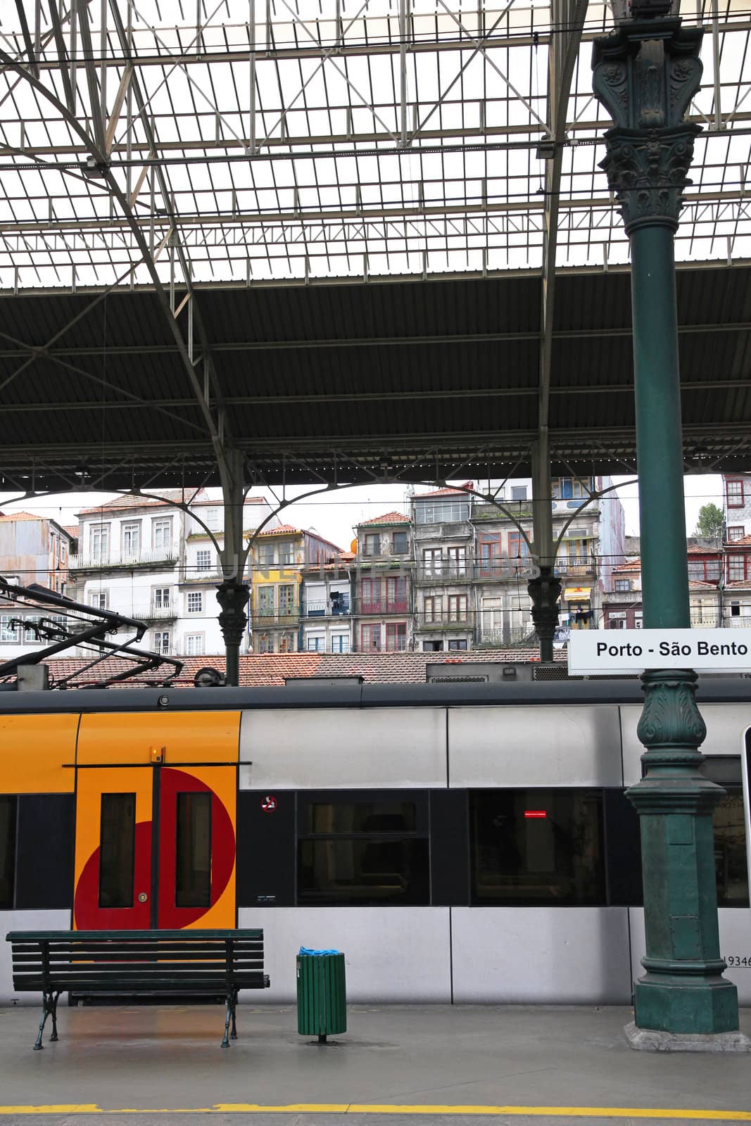 Portugal. Porto city. Railway station Sao Bento
