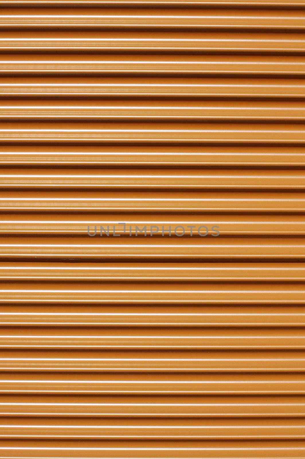 Orange corrugated tin sheet, perfect for designs or backgrounds