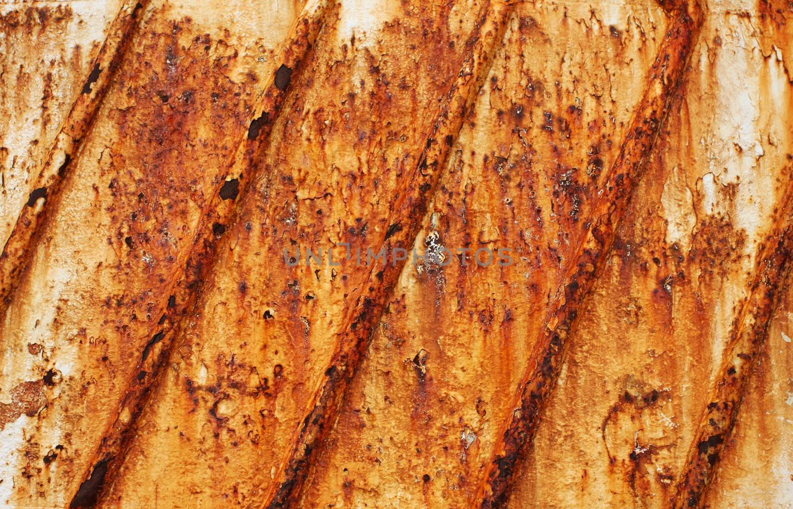 Rusty piece of metal, great texture and detail