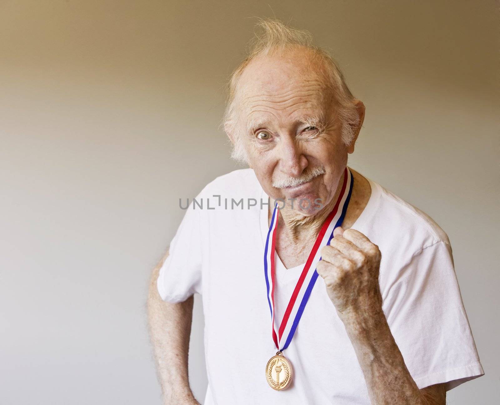 Senior Citizen Medal Winner by Creatista