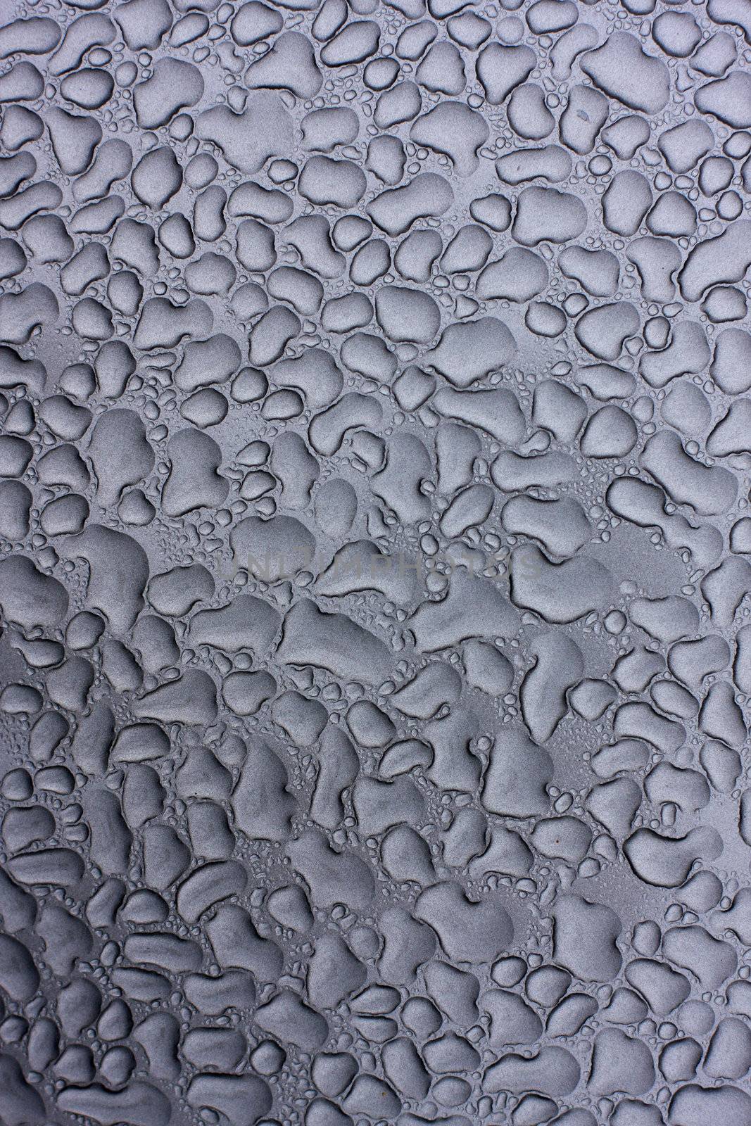 raindrops on metal by sumos