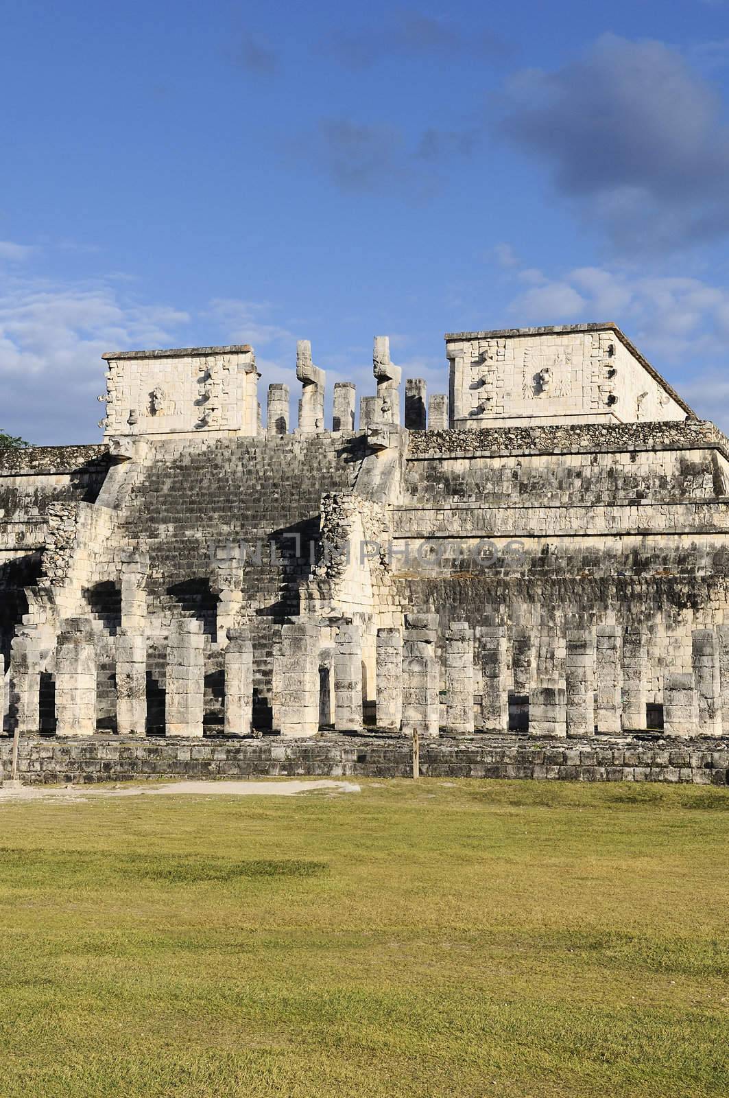 Chichen Itza feathered serpent pyramid, Mexico 