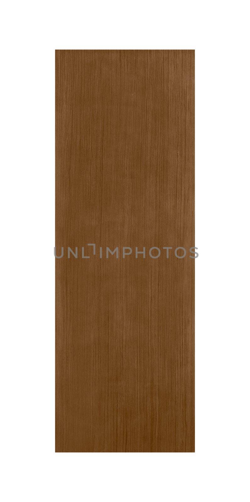 Common house interior door isolated on white background