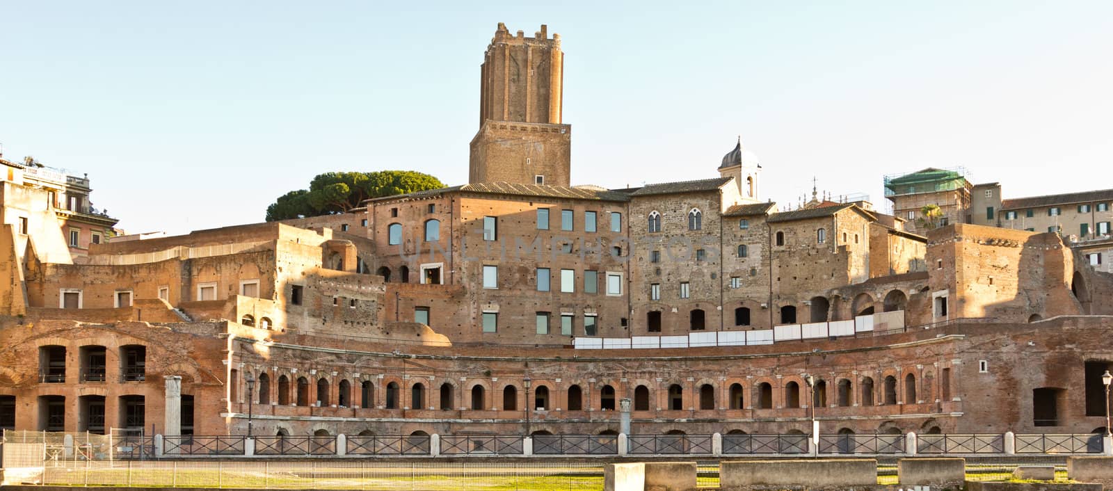 One of the many ancient historical places to see in the city of Rome