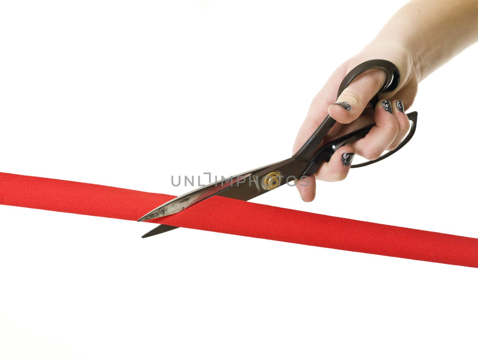 Cutting Red Ribbon by gemenacom