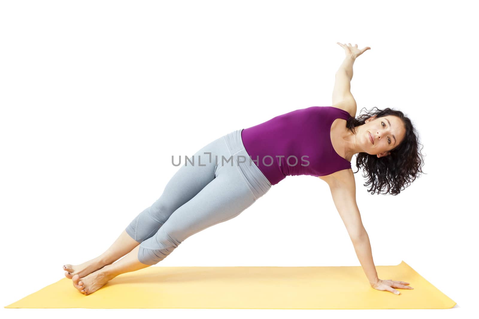 yoga woman by magann