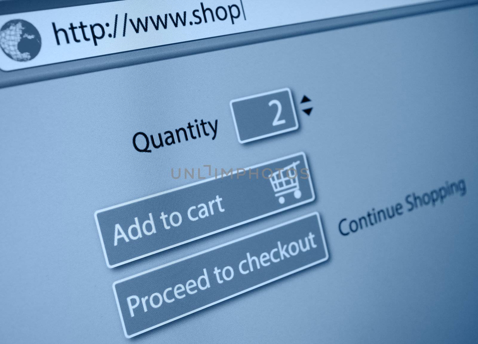 Online Shopping - Add To Cart Button