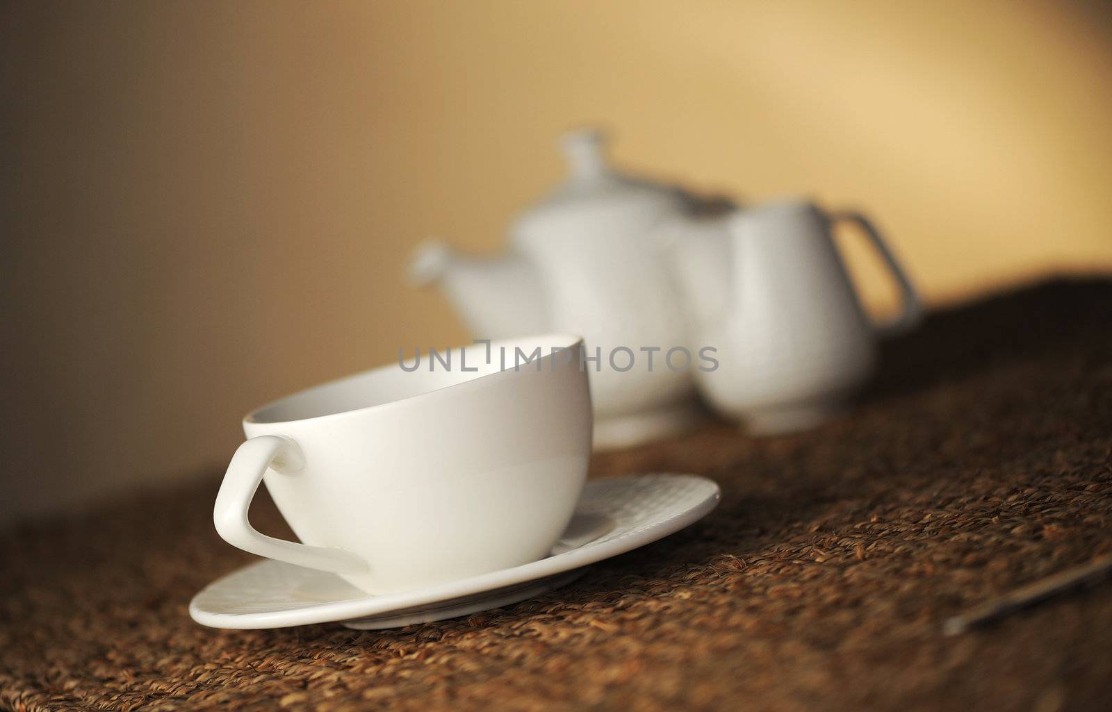 cup of tea, soft focus