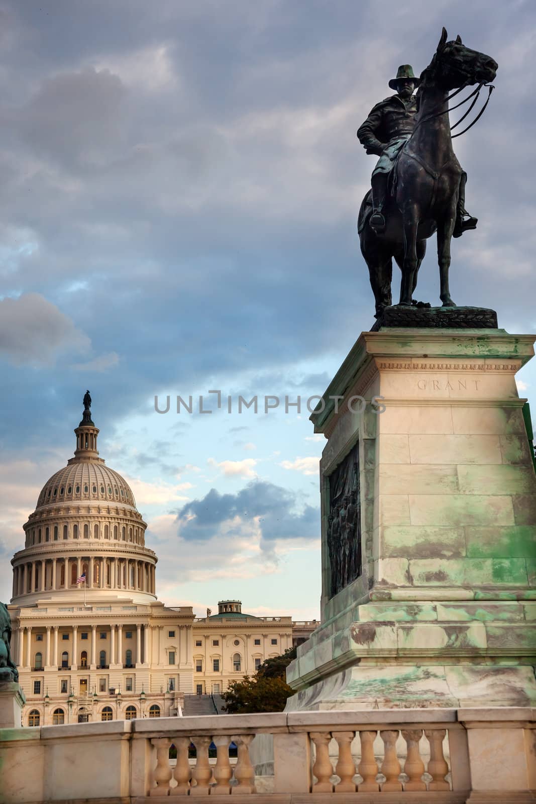 US Grant Statue Memorial Capitol Hill Washington DC by bill_perry