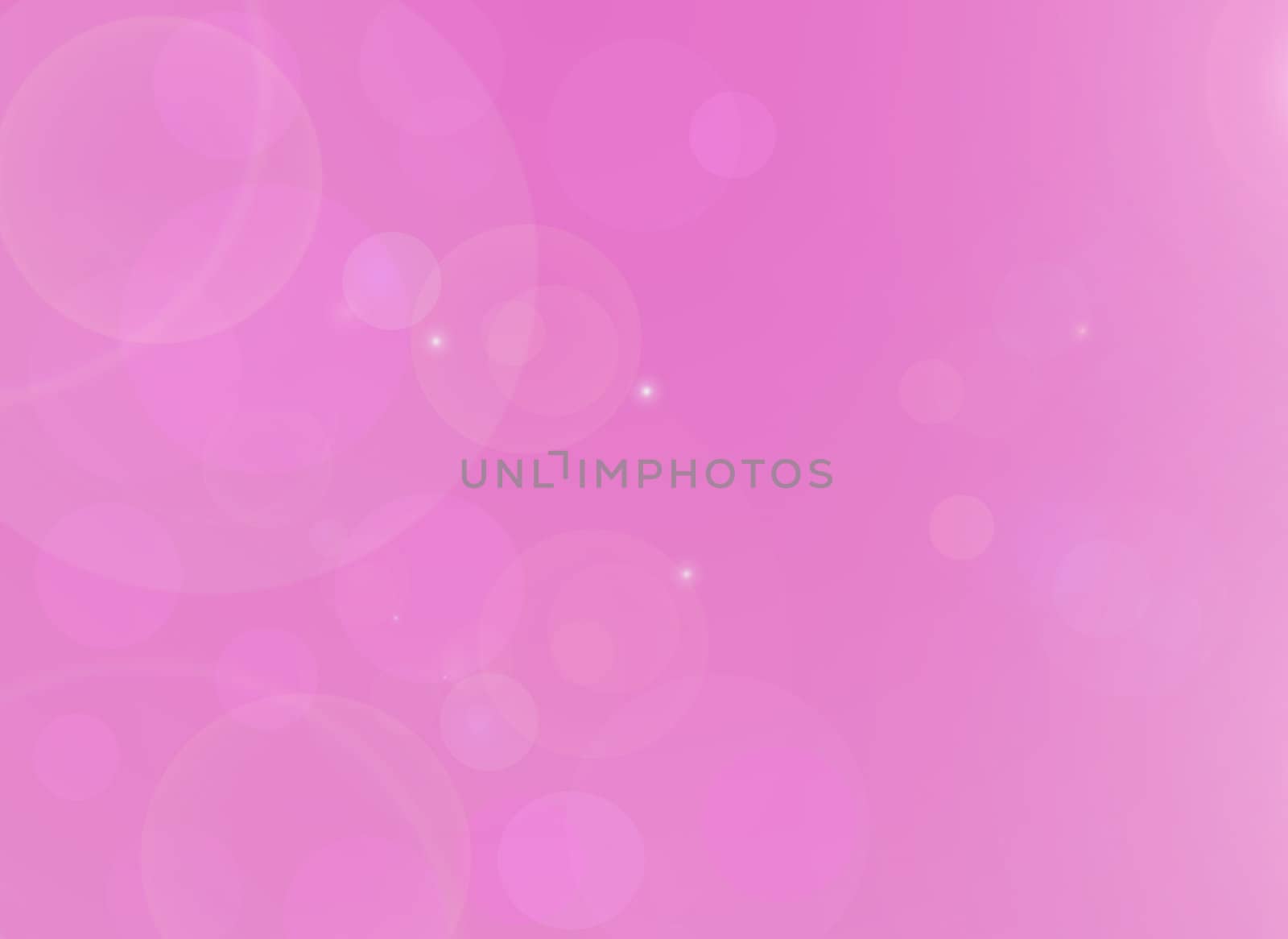 Pink abstract background with soft bubble shape