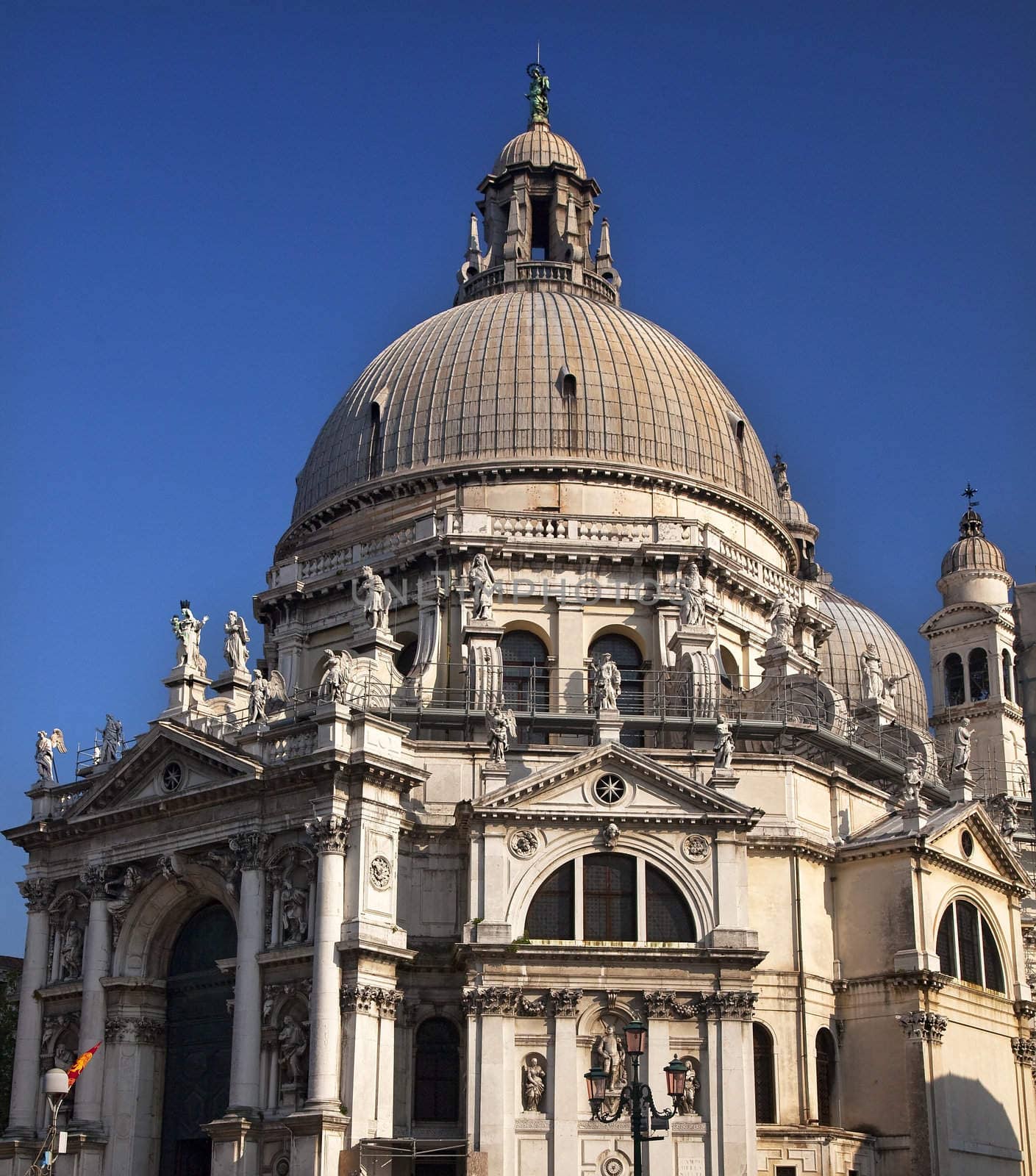 La Salute Church The Church of Saint Mary of Good Health built in 1630 because of the plague Venice Italy