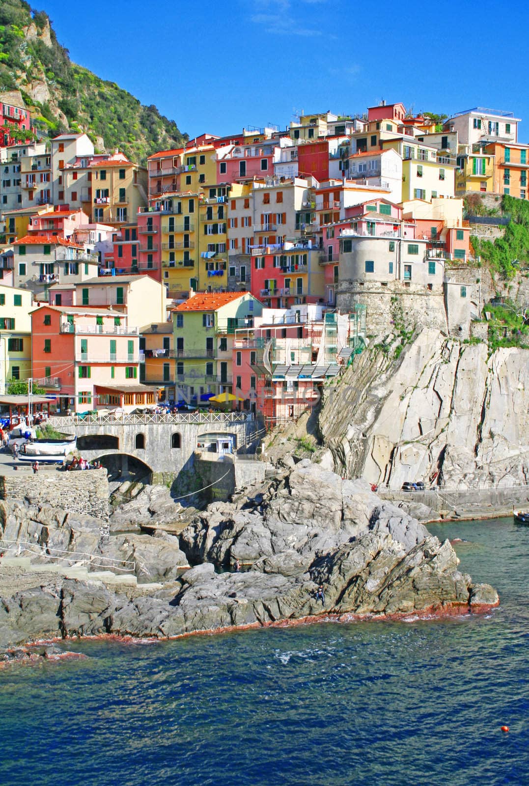 Italy. Cinque Terre region. Manarola village