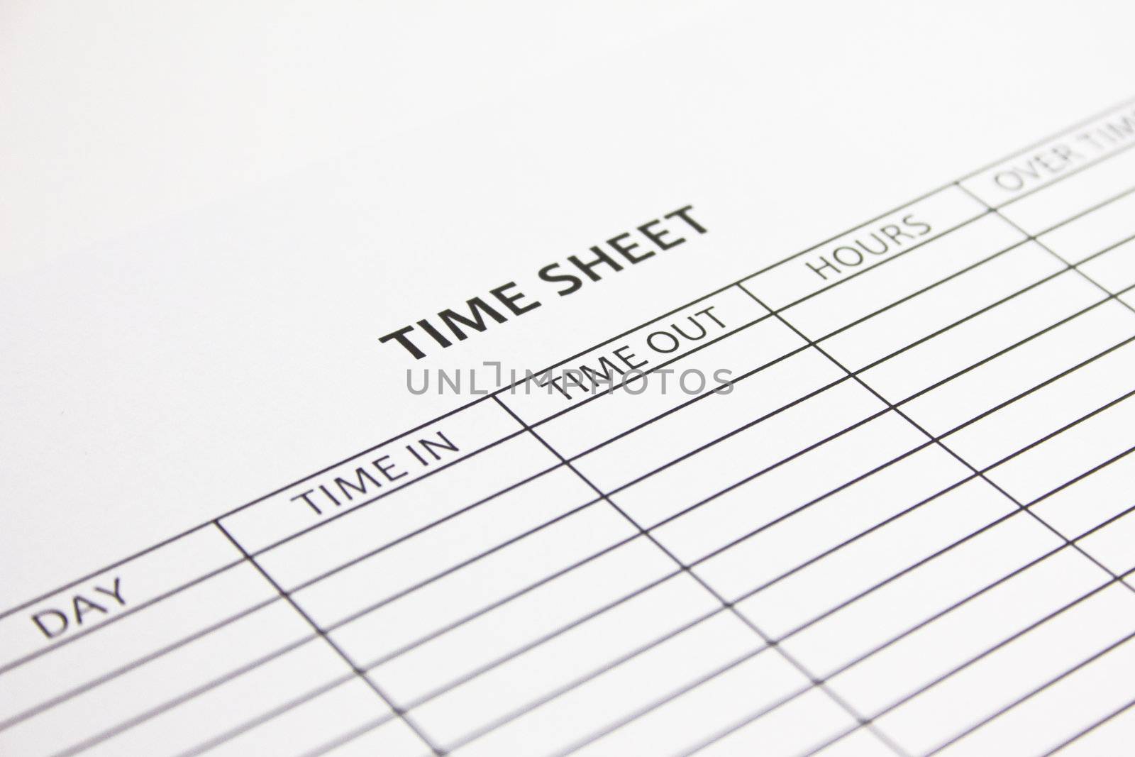 Time Sheet