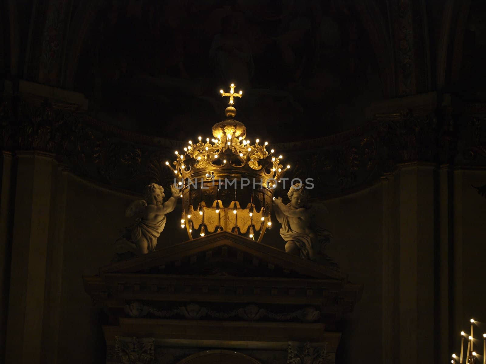 Arezzo - the Gothic Cathedral of Saint Donatus interior