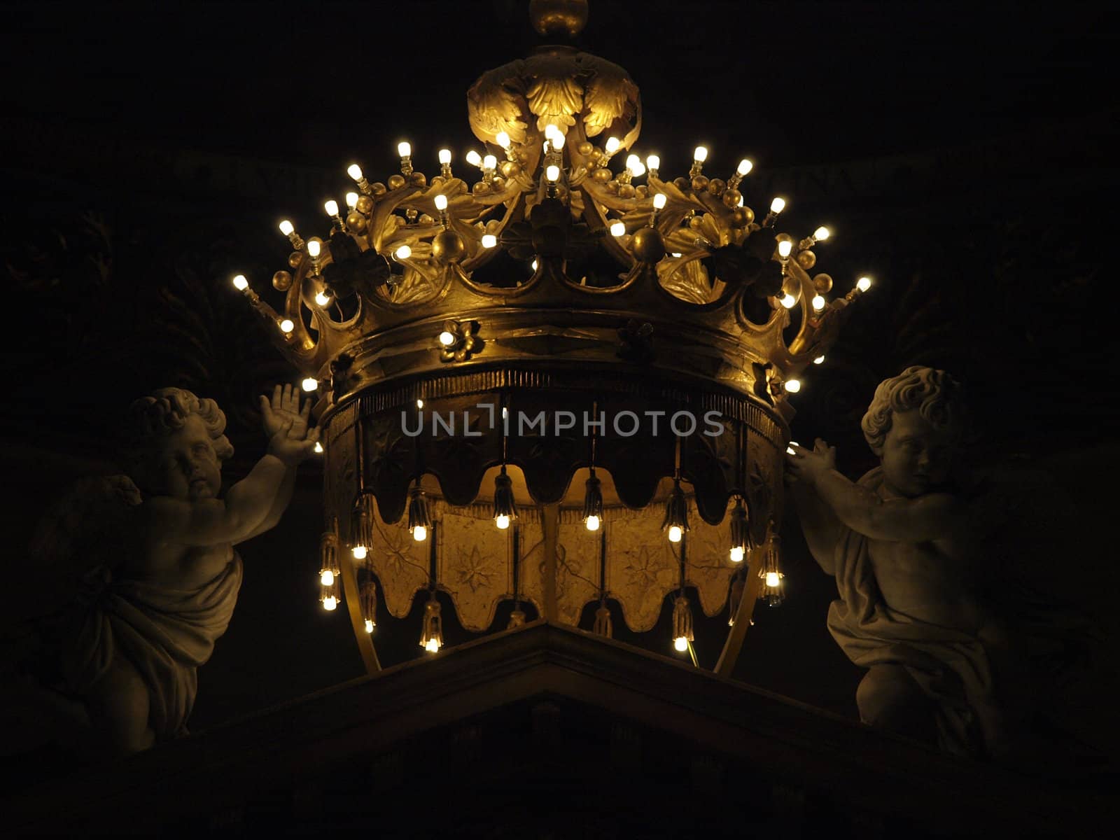 Arezzo - the Gothic Cathedral of Saint Donatus interior
